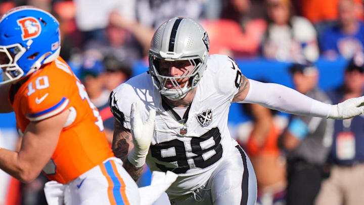 Crosby (98) may be on the move as the Raiders look to rebuild.