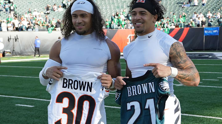 Sydney Brown, Philadelphia Eagles, Chase Brown, Bengals