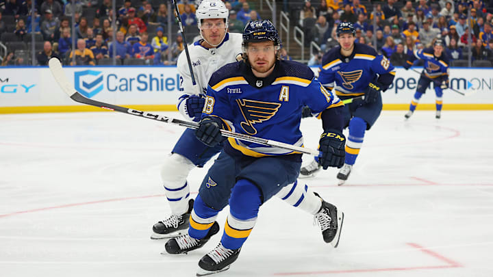 Toronto Maple Leafs v St Louis Blues