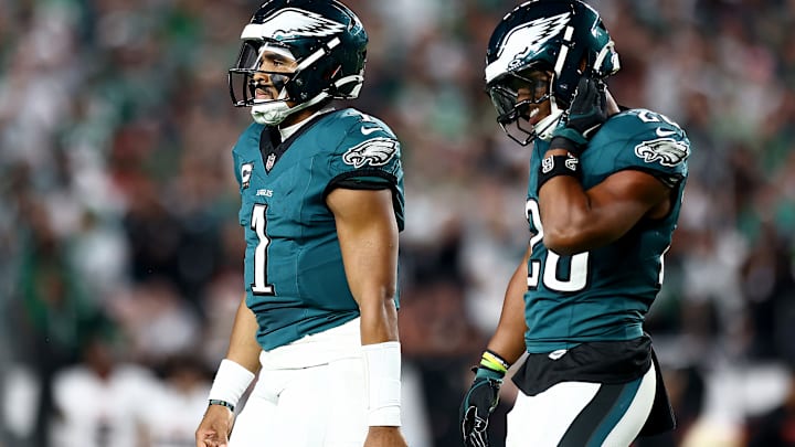 Jalen Hurts, Saquon Barkley, Philadelphia Eagles