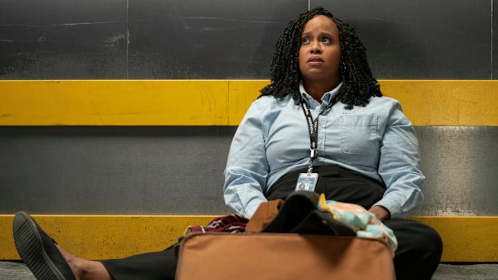 HOW TO DIE ALONE - “How to Die Alone” follows Mel (Natasha Rothwell), a broke, fat, Black JFK airport employee who’s never been in love and forgotten how to dream, until an accidental brush with death catapults her on a journey to finally take flight and start living by any means necessary. (Disney/Lindsay Sarazin)
NATASHA ROTHWELL