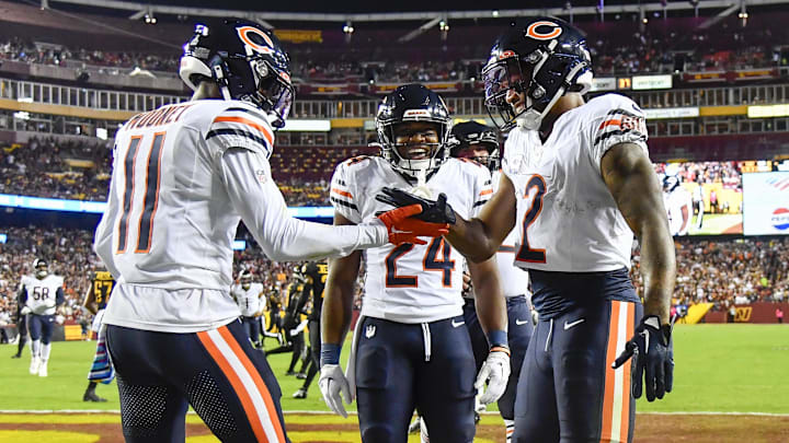 Chicago Bears, D.J.Moore, Darnell Mooney, Khalil Herbert