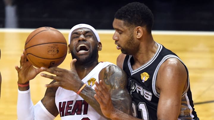 LeBron James Tim Duncan