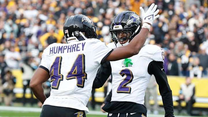 Baltimore Ravens star Marlon Humphrey is rooting on the Buffalo Bills. Baltimore Ravens star Marlon Humphrey is rooting on the Buffalo Bills.