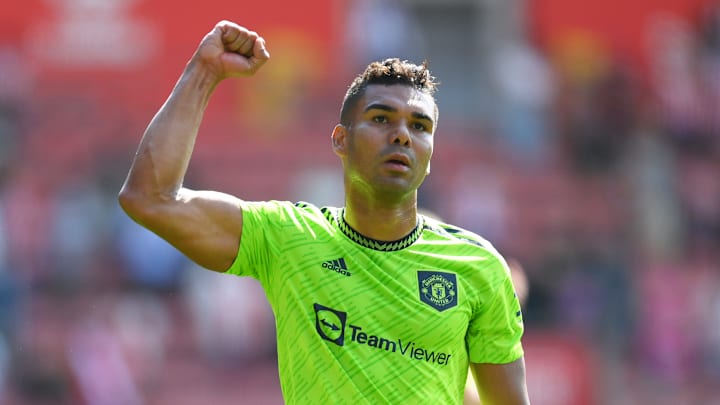 Casemiro was victorious on his United debut