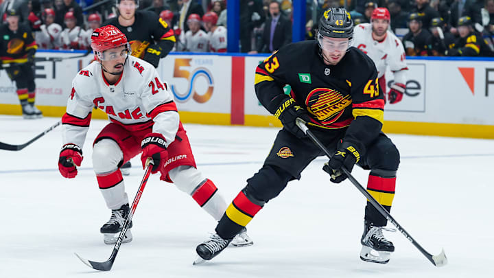 Carolina Hurricanes v Vancouver Canucks Carolina Hurricanes v Vancouver Canucks