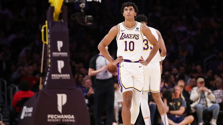 Portland Trail Blazers v Los Angeles Lakers