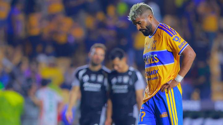 Pese a marcar, Rodrigo Aguirre se fue descontento con el resultado Pese a marcar, Rodrigo Aguirre se fue descontento con el resultado