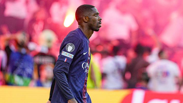 BUDAPEST, HUNGARY - 30 MAY 2026: Ousmane Dembele of Paris Saint-Germain F.C. scores from the penalty spot and equalizes during the 2026 UEFA Champions League Final match between Paris Saint-Germain F.C. and Arsenal F.C. BUDAPEST, HUNGARY - 30 MAY 2026: Ousmane Dembele of Paris Saint-Germain F.C. scores from the penalty spot and equalizes during the 2026 UEFA Champions League Final match between Paris Saint-Germain F.C. and Arsenal F.C.