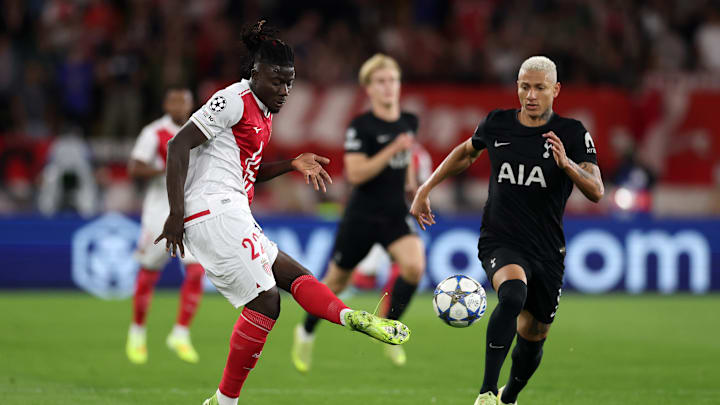 AS Monaco v Tottenham Hotspur - UEFA Champions League 2025/26 League Phase MD3 AS Monaco v Tottenham Hotspur - UEFA Champions League 2025/26 League Phase MD3