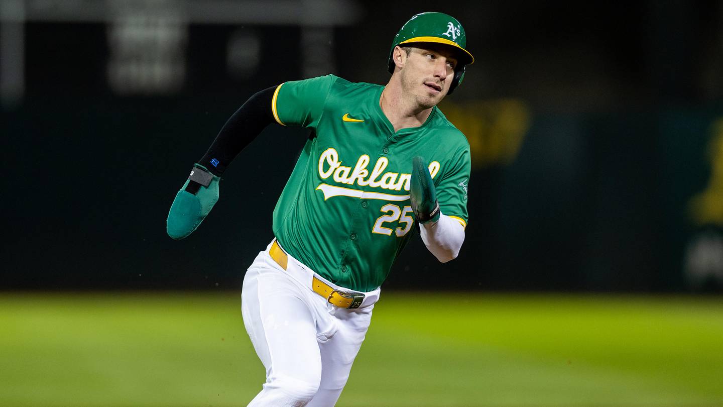 Maillot Dédicacé Brent Rooker Des Oakland Athletics - Certifié Beckett (Collector)