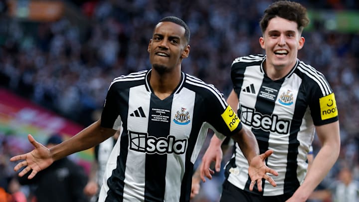 Alexander Isak was Newcastle's Carabao Cup hero on Sunday