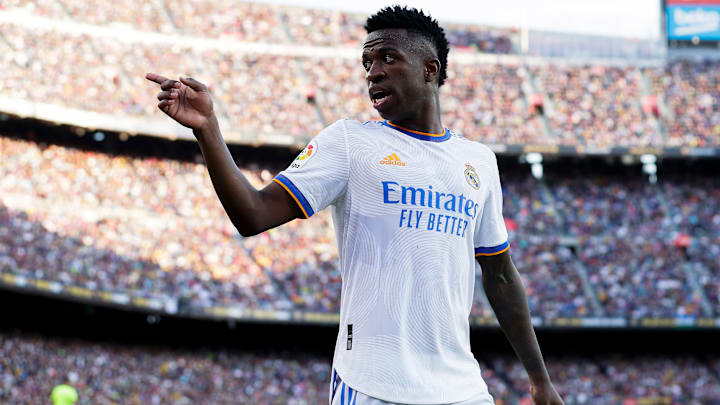 Vinicius Junior face au Barça (1-2).