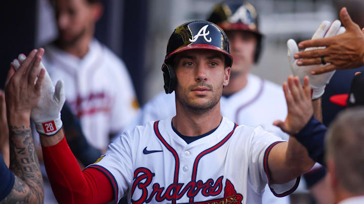 Atlanta Braves first baseman Matt Olson is a great prop target on Tuesday night.