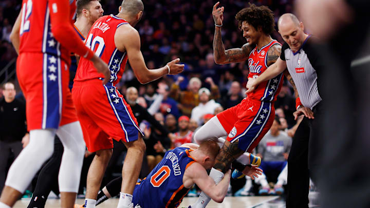 Philadelphia 76ers v New York Knicks