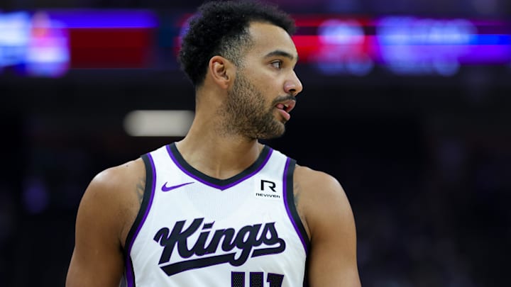 Nov 8, 2024; Sacramento, California, USA; Sacramento Kings forward Trey Lyles (41) during the game against the Los Angeles Clippers at Golden 1 Center. Mandatory Credit: Sergio Estrada-Imagn Images Nov 8, 2024; Sacramento, California, USA; Sacramento Kings forward Trey Lyles (41) during the game against the Los Angeles Clippers at Golden 1 Center. Mandatory Credit: Sergio Estrada-Imagn Images