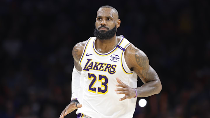 Los Angeles Lakers forward LeBron James. Los Angeles Lakers forward LeBron James.
