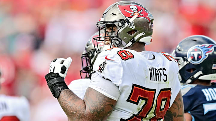 Tampa Bay Buccaneers offensive lineman Tristan Wirfs agreed to a record-setting new contract. 