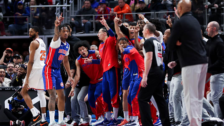 New York Knicks v Detroit Pistons