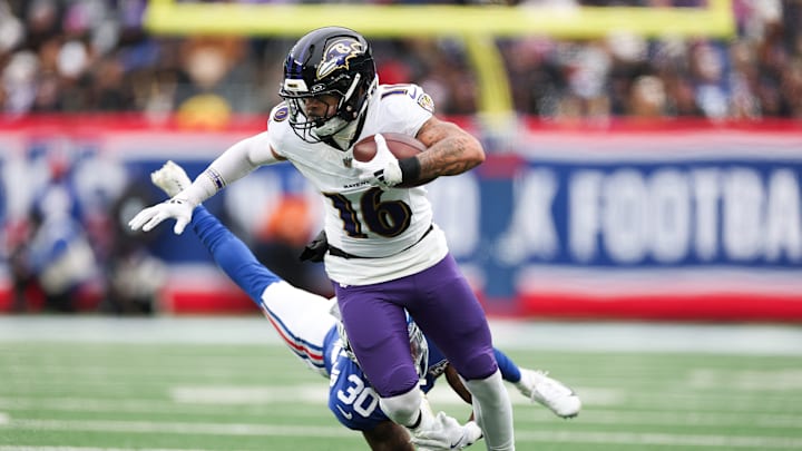 Tylan Wallace WR Baltimore Ravens