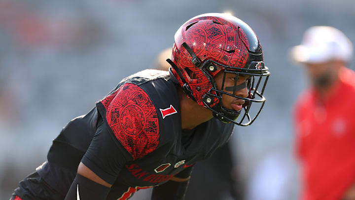 San Diego State Aztecs cornerback Chris Johnson. San Diego State Aztecs cornerback Chris Johnson.