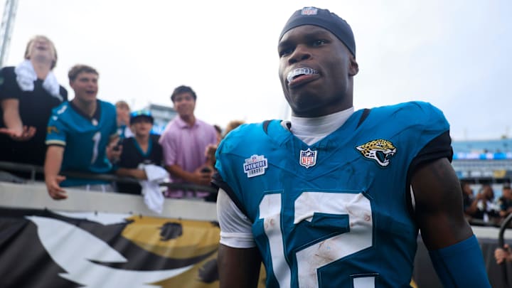 Bet the UNDER on Travis Hunter's receiving yards prop in Week 2 of the NFL season.