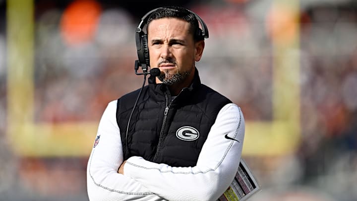 Green Bay Packers head coach Matt LaFleur