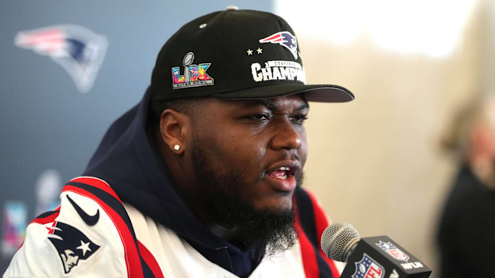 New England Patriots defensive end Milton Williams