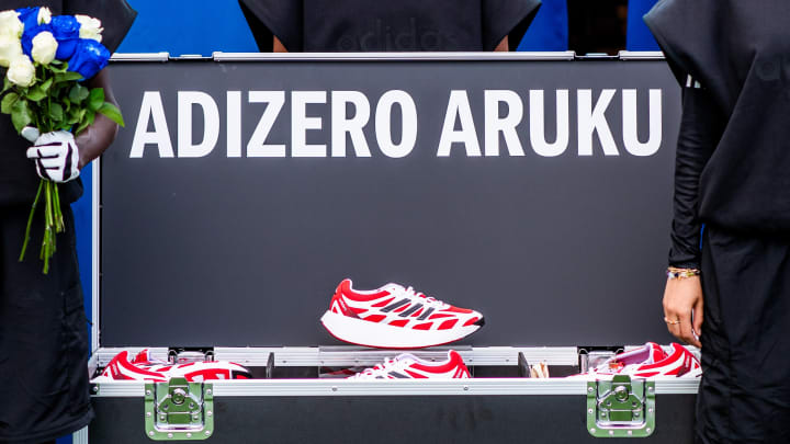 Gunna unveiled the adidas Adizero Aruku.