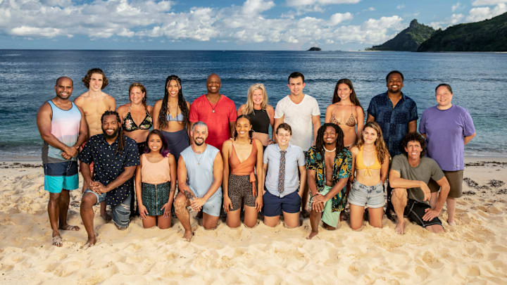 The cast competes on SURVIVOR, when the Emmy Award-winning series returns for its 41st season, with a special 2-hour premiere, Wednesday, Sept. 22 (8:00-10 PM, ET/PT) on the CBS Television Network. Photo: Robert Voets/CBS Entertainment 2021 CBS Broadcasting, Inc. All Rights Reserved.