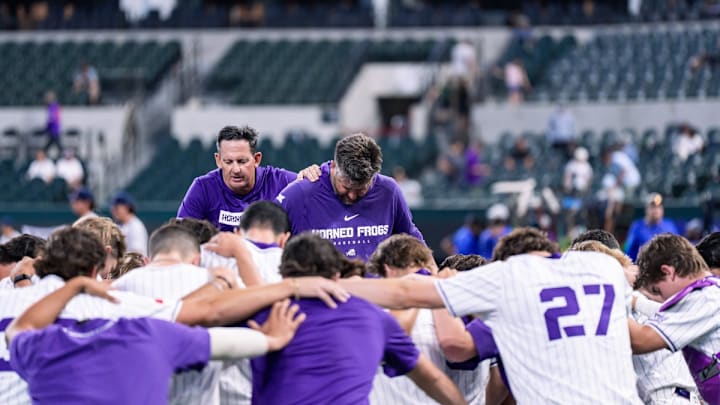 Frogs Fall 2-1 to the Wildcats in the Big 12 Championship Final in Arlington. Frogs Fall 2-1 to the Wildcats in the Big 12 Championship Final in Arlington.