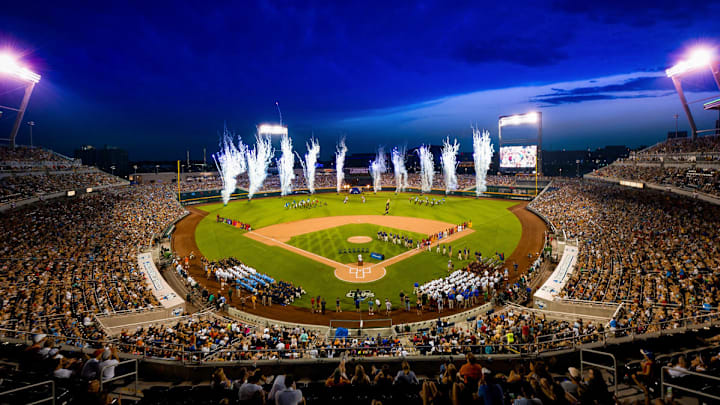Charles Scwaub Field during the College World Series Charles Scwaub Field during the College World Series