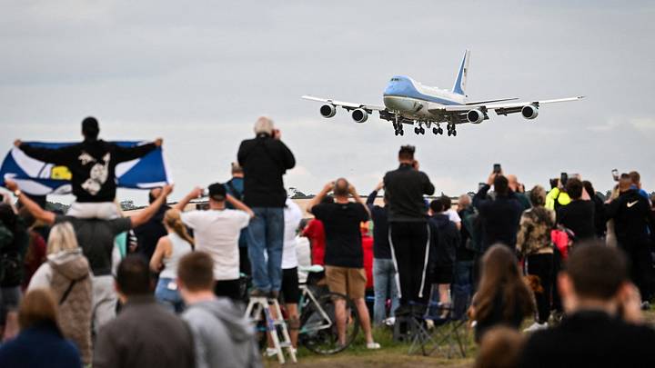 Escocia, tierra de golfistas, recibió a Trump. Escocia, tierra de golfistas, recibió a Trump.