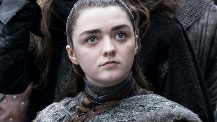 Maisie Williams as Arya Stark in Game of Thrones