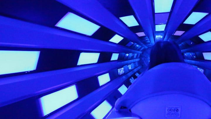 Space Mountain in Walt Disney World.