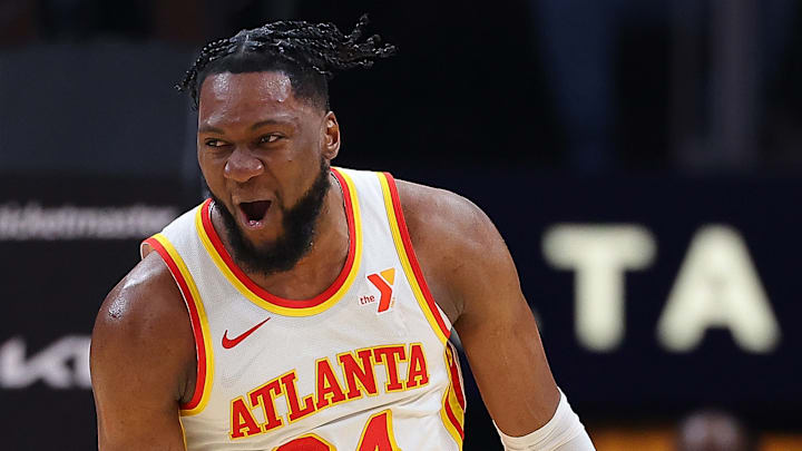 Atlanta Hawks center Bruno Fernando