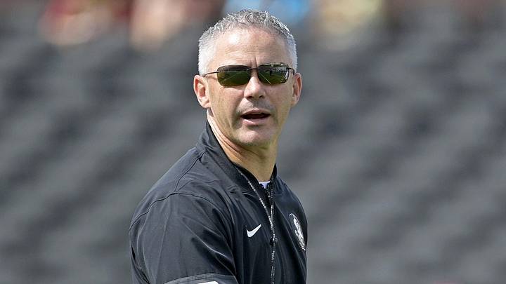 Sep 6, 2025; Tallahassee, Florida, USA; Florida State Seminoles head coach Mike Norvell before the game against the East Texas A&M Lions at Doak S. Campbell Stadium. Mandatory Credit: Melina Myers-Imagn Images