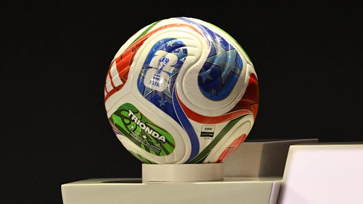 The World Cup ball will be used in matches split into quarters rather than halves. The World Cup ball will be used in matches split into quarters rather than halves.