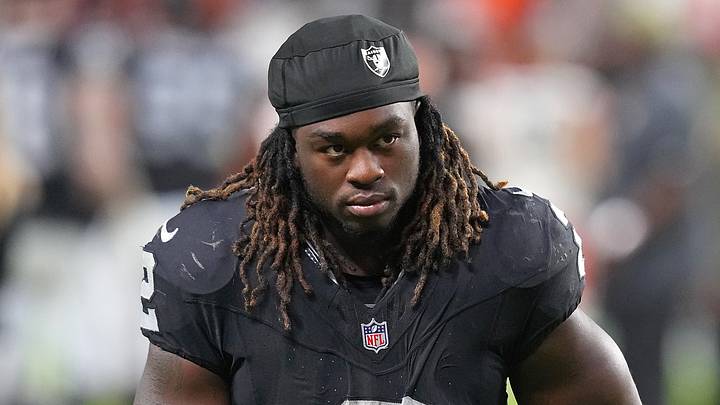Las Vegas Raiders running back Ashton Jeanty Las Vegas Raiders running back Ashton Jeanty