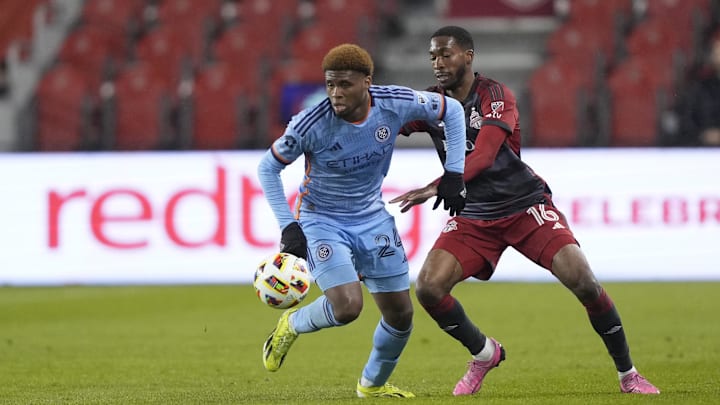 Tayvon Gray of NYCFC