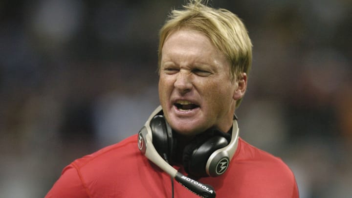 Former Tampa Bay Buccaneers head coach Jon Gruden continues to get back at the team by helping a division rival.