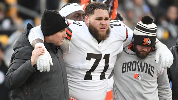 Former Cleveland Browns offensive tackle Jedrick Willis will sit out the 2025 season to recover from lingering knee issues.