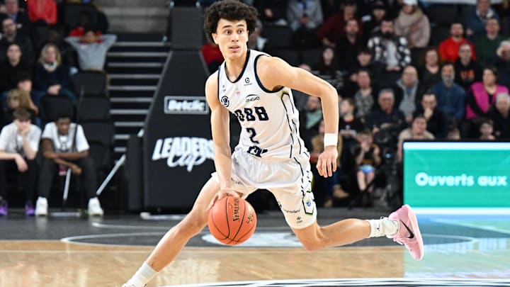 Saint-Quentin point guard Nolan Traore has seen extensive action in France's LNB Pro A as an 18-year old and boosted the Miami Heat's chances of landing a quality player at No. 20 with his decision to make himself available for the 2025 NBA Draft.