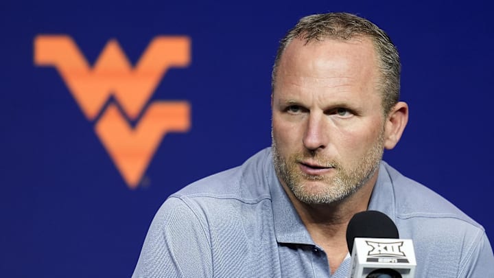 West Virginia Mountaineers head coach Darian DeVries.