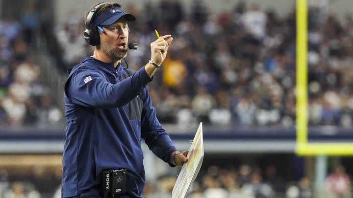 Dallas Cowboys head coach Brian Schottenheimer. Dallas Cowboys head coach Brian Schottenheimer.