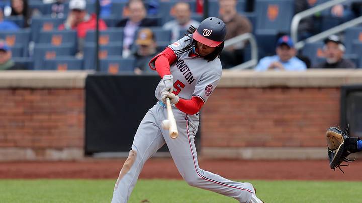 Washington Nationals shortstop CJ Abrams is a great prop target on May 7. 