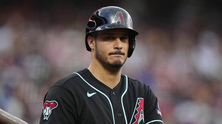 May 15, 2026; Denver, Colorado, USA; Arizona Diamondbacks third baseman Nolan Arenado (28) on deck in the first inning against the Colorado Rockies at Coors Field. Mandatory Credit: Ron Chenoy-Imagn Images May 15, 2026; Denver, Colorado, USA; Arizona Diamondbacks third baseman Nolan Arenado (28) on deck in the first inning against the Colorado Rockies at Coors Field. Mandatory Credit: Ron Chenoy-Imagn Images