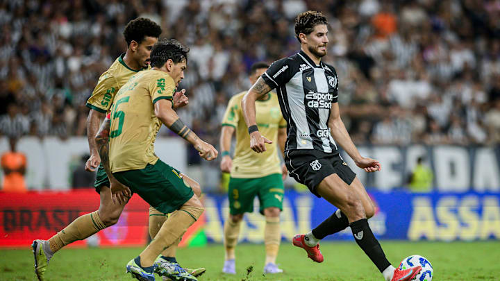 Palmeiras venceu a ida, em Fortaleza, por 1x0