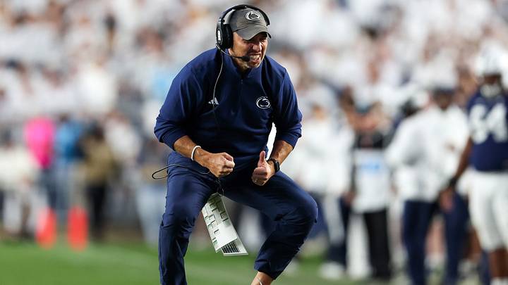 Penn State Nittany Lions head coach Matt Campbell Penn State Nittany Lions head coach Matt Campbell