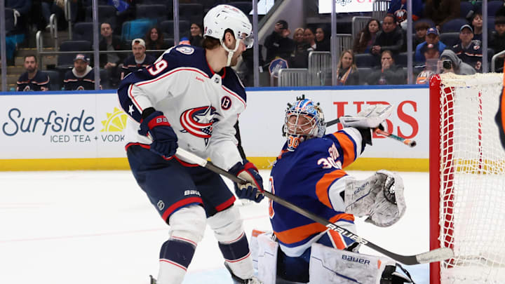 Columbus Blue Jackets v New York Islanders Columbus Blue Jackets v New York Islanders